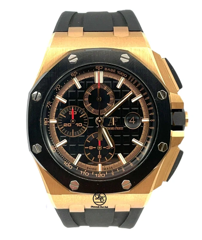 Audemars Piguet Royal Oak Offshore Chronograph 44 18K Rose Gold 26401RO.OO.A002CA.02 MINT BOX PAPERS