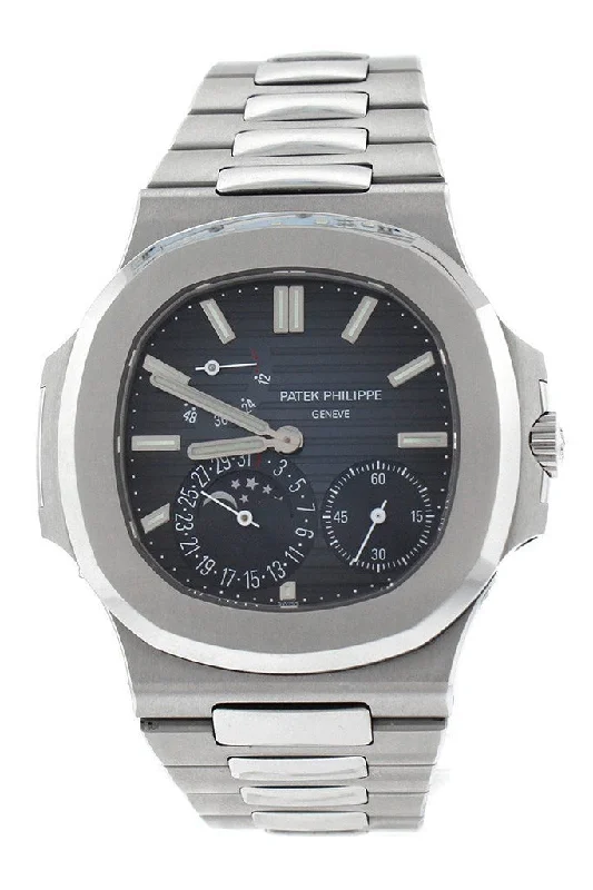 Patek Philippe Nautilus Blue Dial Stainless Steel Men's Watch 5712/1A-001