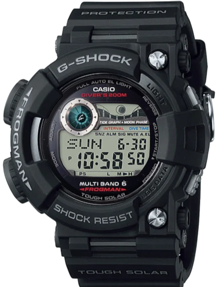 Casio G-Shock Frogman Multiband 6 Tough Solar ISO 200M JDM GWF-1000-1JF