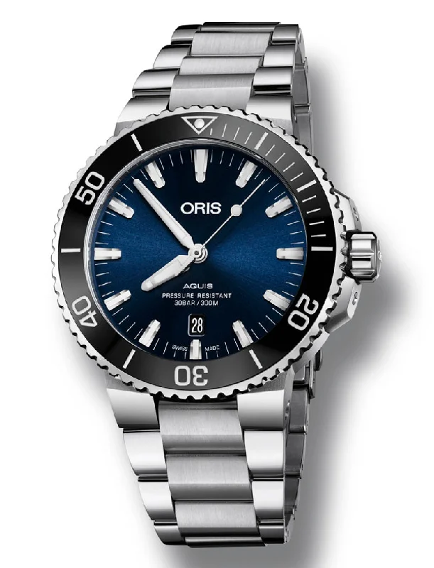 Oris Diving  Aquis Date - 01-733-7730-4135-07-8-24-05PEB