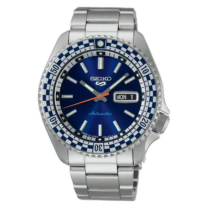 Seiko 5 Sports SRPK65 SRPK65K1 Automatic Sunburst Blue Dial Men's Watch SPECIAL EDITION