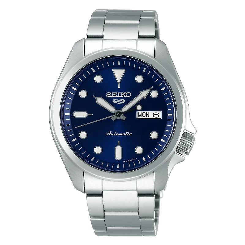 Seiko 5 Sports Blue Dial Automatic Watch SRPE53K