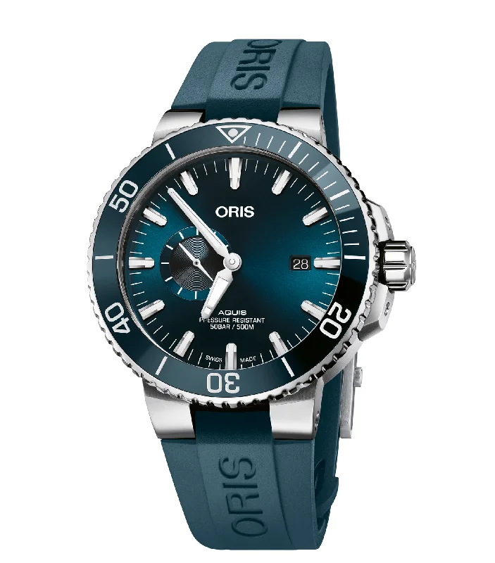 Oris Aquis Small Second Date Watch, 45.5mm