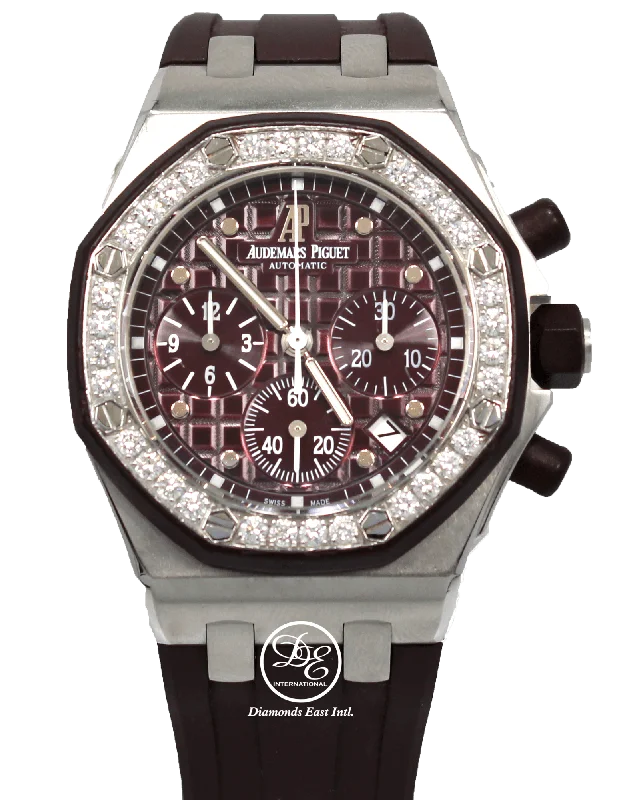 Audemars Piguet Royal Oak Offshore Purple Chronograph Factory Diamonds 26048SK.ZZ.D066CA.01