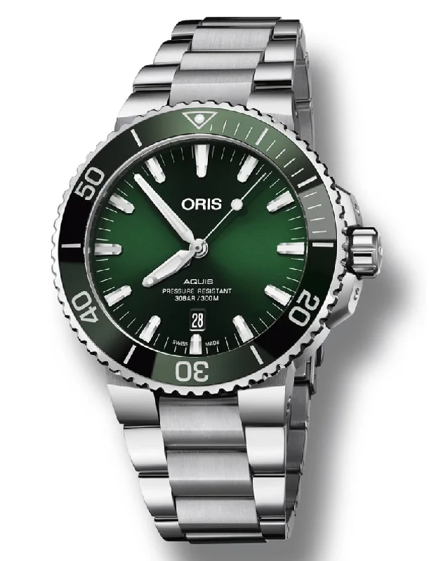 Oris Diving  Aquis Date - 01-733-7730-4157-07-8-24-05PEB